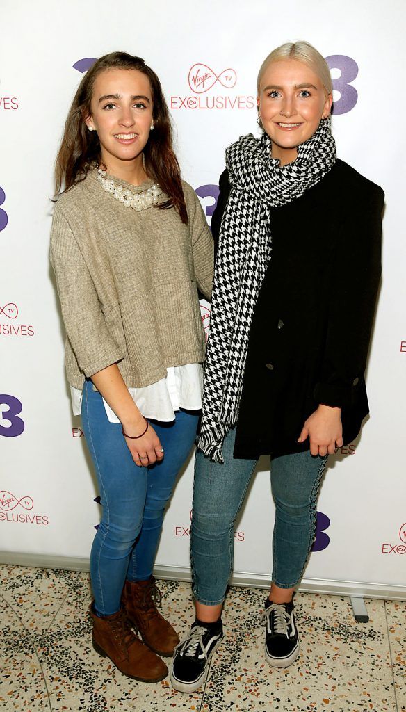 Julie Gartland and Clodagh Whelan at the launch of Good Behavior sponsored by Virgin Media which will air on be3. The full series will be available exclusively on Virgin TV. Photo: Brian McEvoy