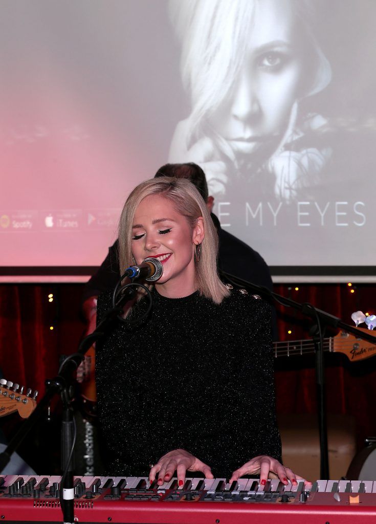 Blaithin Carney at the launch of Blaithin Carney's highly anticipated second single 'Close My Eyes' at Sin E, Ormond Quay, Dublin. Photo: Brian McEvoy