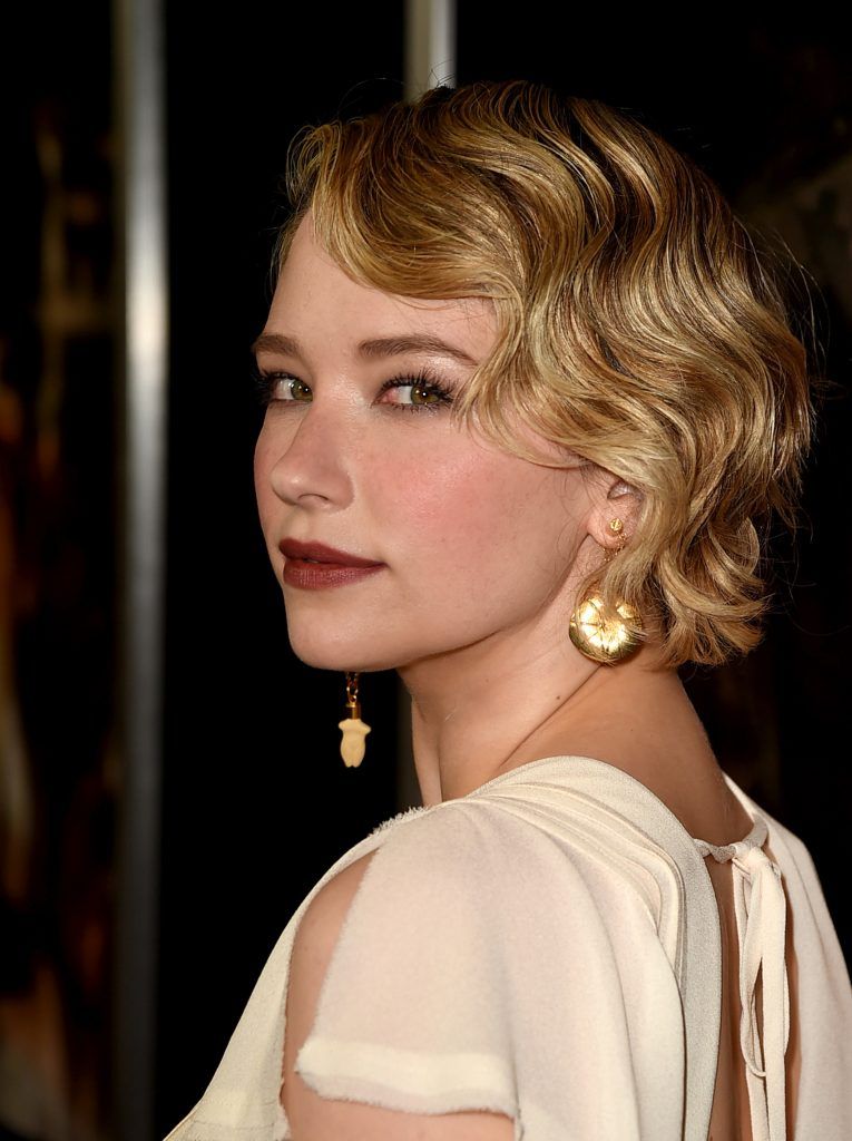 Actress Haley Bennett arrives at the premiere of DreamWorks Pictures and Universal Pictures' "Thank You For Your Service" at the Regal LA Live Stadium 14 Theatres on October 23, 2017 in Los Angeles, California.  (Photo by Kevin Winter/Getty Images)