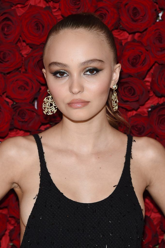 Lily-Rose Depp attends the 2017 WWD Honors at The Pierre Hotel on October 24, 2017 in New York City.  (Photo by Jamie McCarthy/Getty Images)