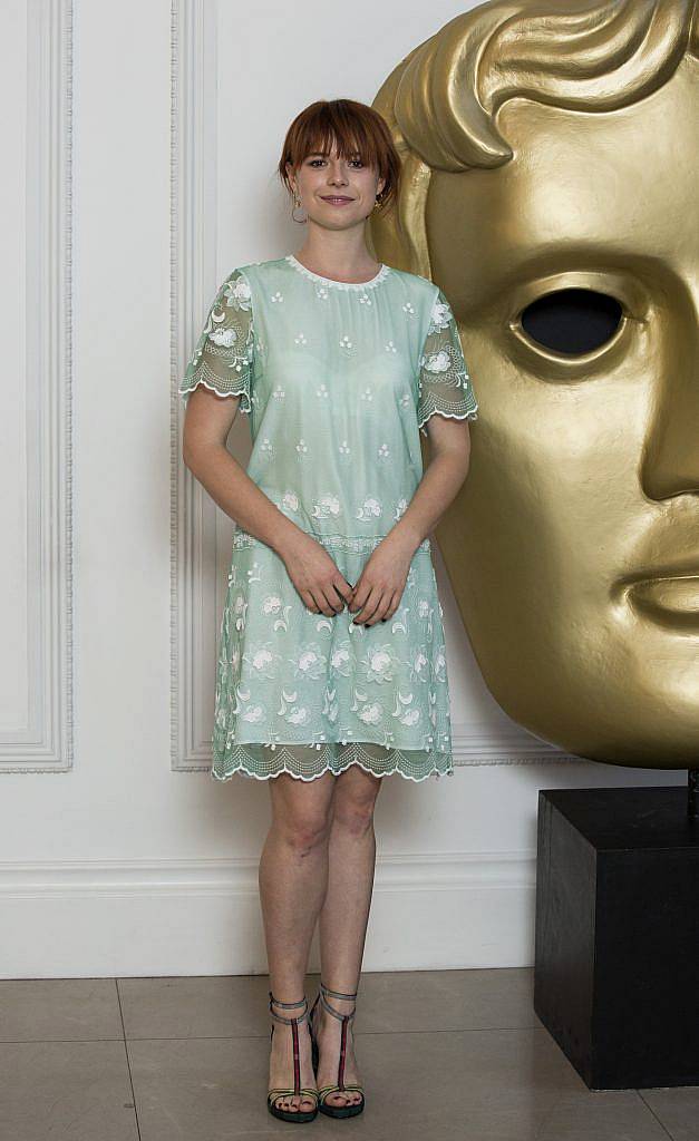 Jessie Buckley during the BAFTA Breakthrough Brits reception held at Burberry on October 25, 2017 in London, England.  (Photo by John Phillips/Getty Images)