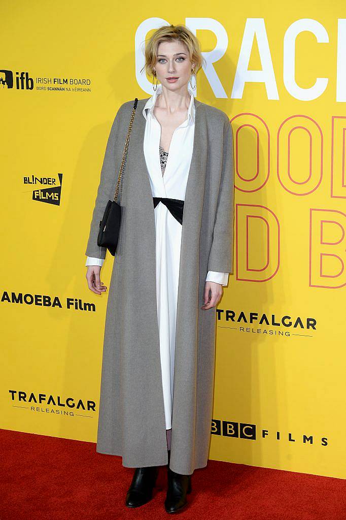 Elizabeth Debicki attends the 'Grace Jones: Bloodlight And Bami' UK premiere at BFI Southbank on October 25, 2017 in London, England.  (Photo by Eamonn M. McCormack/Getty Images)