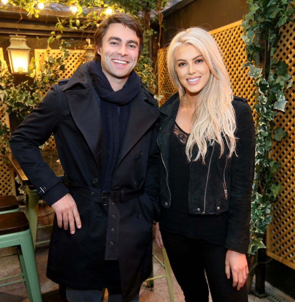 Patrick O’Mally and Chloe Boucher at the Spotlight Whitening Launch event on 26th October at Nolita, George’s Street. PHOTO: Mark Stedman
