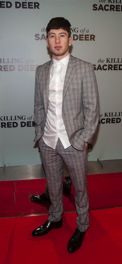 Barry Keoghan at the Irish premiere of The Killing of a Sacred Deer at Light House Cinema Smithfield Pic: Patrick O'Leary