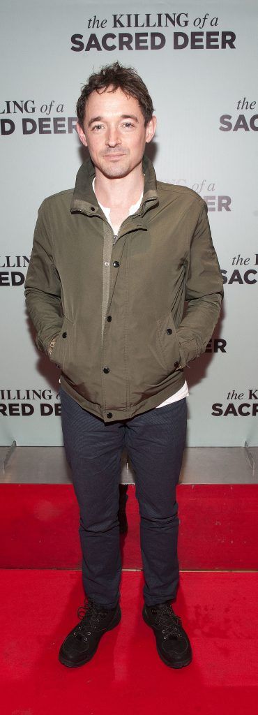 Hugh O Connor at the Irish premiere of The Killing of a Sacred Deer at Light House Cinema Smithfield Pic: Patrick O'Leary