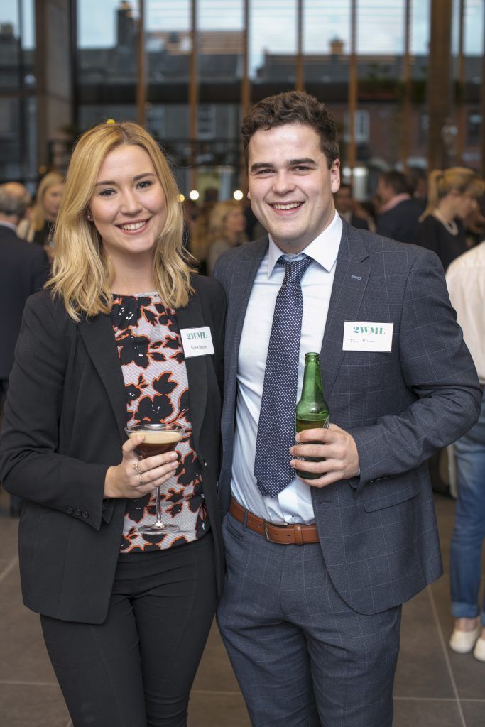 Sophie Beatty & Tom Rohan pictured at the launch of 2WML & the preview of 1 WML (Windmill Lane). Photo: Anthony Woods