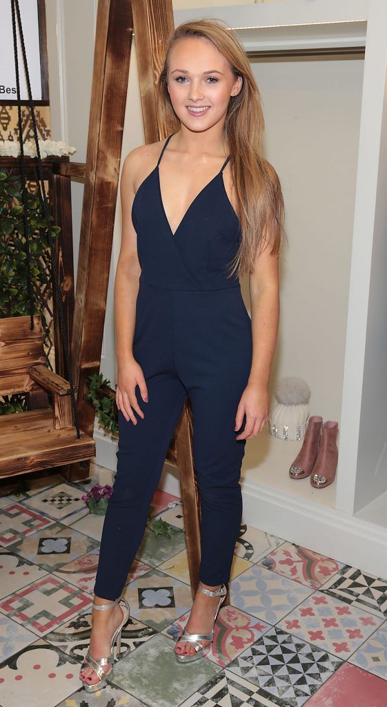Jennie Carr at the CoCo Boutique Autumn Winter Party showcasing the Riviera collection in Clarendon Street, Dublin. Photo: Brian McEvoy