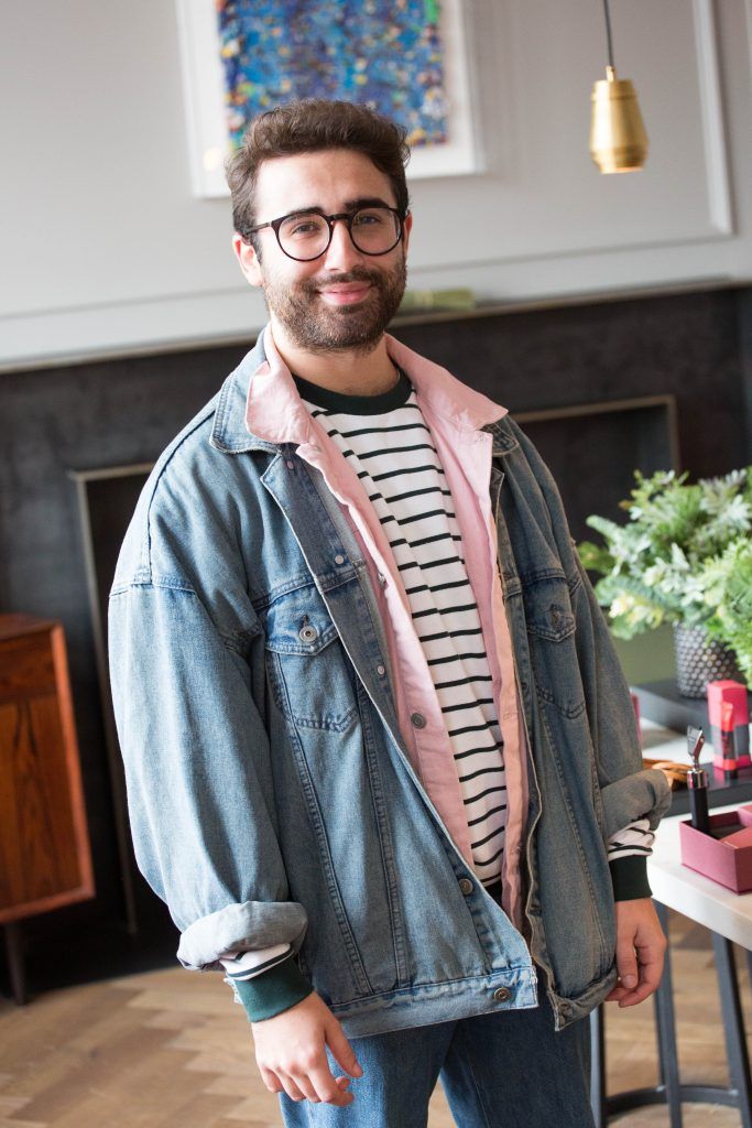 Conor Merriman as luxury brand Marram Co launch in The Marvel Room in Brown Thomas with an intimate lunch at Roberta's to celebrate. Photo: Richie Stokes