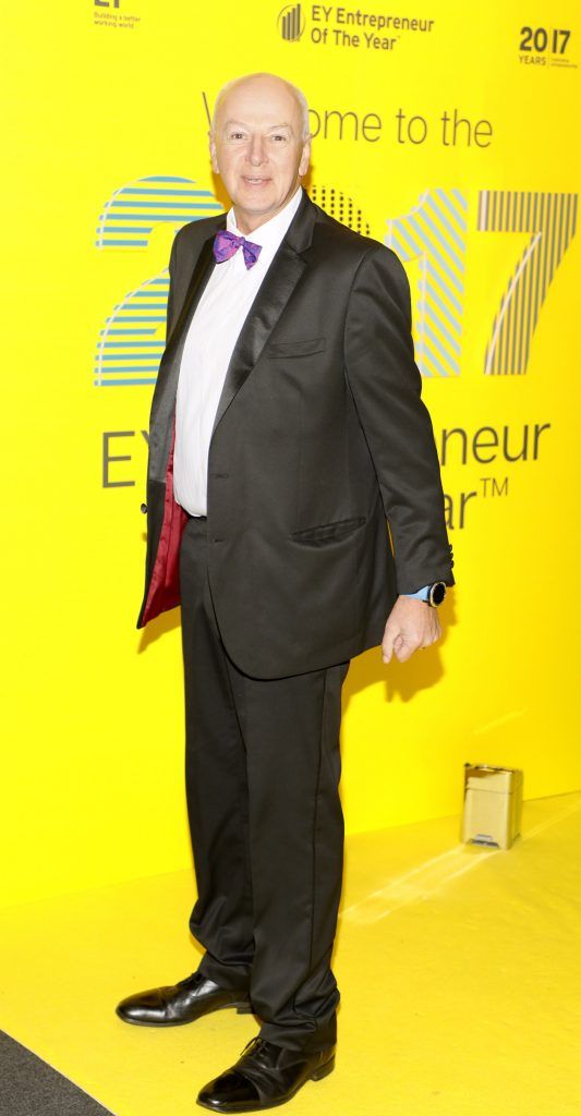 Bobby Kerr at the EY Entrepreneur Of The Year Awards 2017 which took place in Citywest. Photo: Kieran Harnett