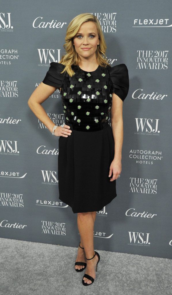 Reese Witherspoon at the WSJ Magazine 2017 Innovator Awards in New York, 02 Nov 2017. (Photo by Patricia Schlein/WENN.com)