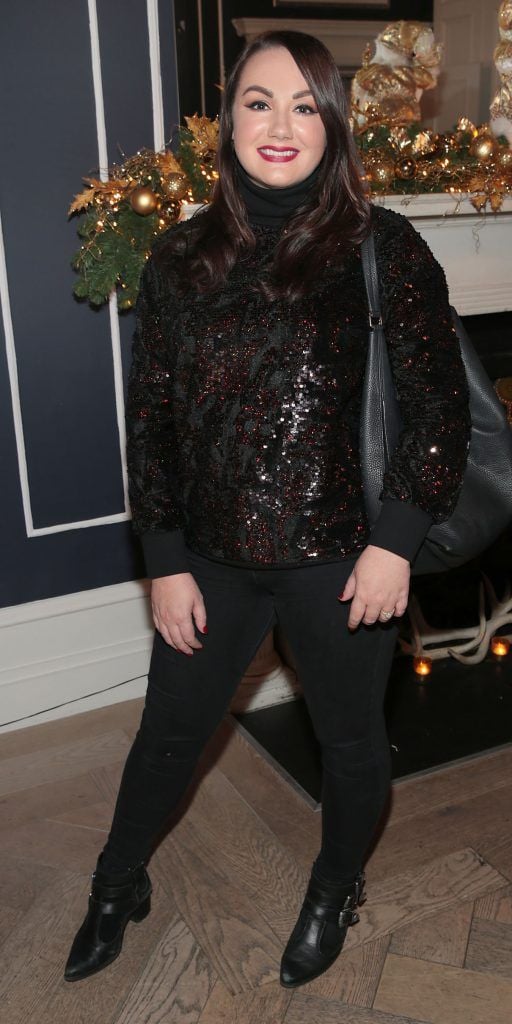 Vicki Notaro at the Lidl Deluxe Christmas 2017 Showcase at 25 Fitzwilliam Place, Dublin. Photo: Brian McEvoy