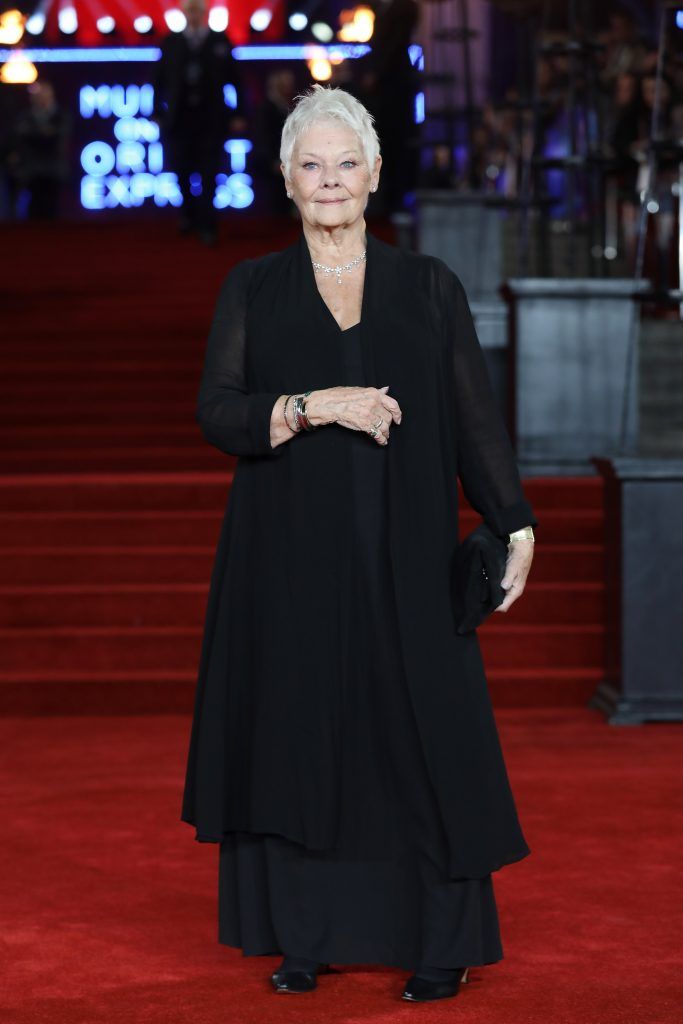Dame Judy Dench attends the 'Murder On The Orient Express' World Premiere held at Royal Albert Hall on November 2, 2017 in London, England.  (Photo by Tim P. Whitby/Tim P. Whitby/Getty Images/for 21st Century Fox)