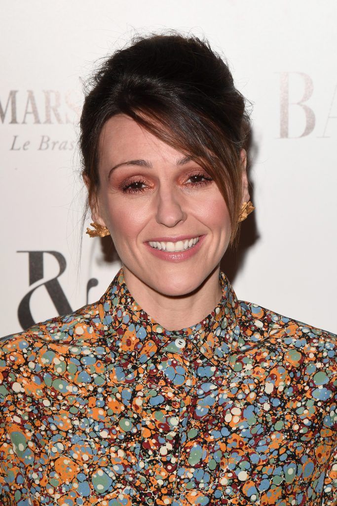 Actress  Suranne Jones arrives at the Harper's Bazaar Woman Of The Year Awards held at Claridges Hotel on November 2, 2017 in London, England.  (Photo by Stuart C. Wilson/Getty Images)