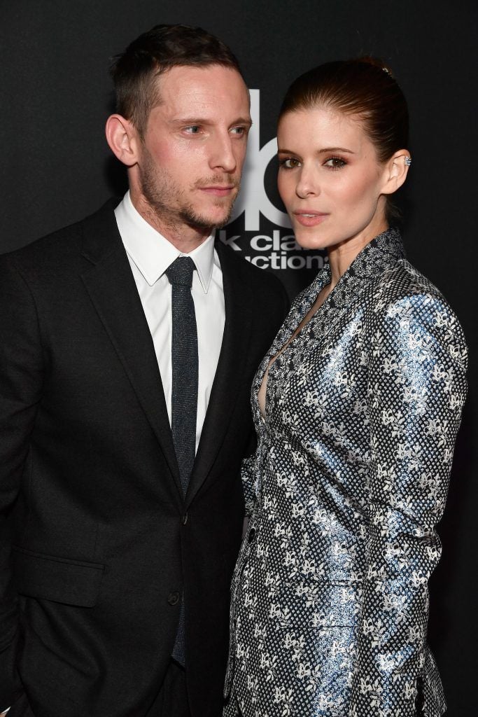 Honoree Jamie Bell (L) and actor Kate Mara attend the 21st Annual Hollywood Film Awards at The Beverly Hilton Hotel on November 5, 2017 in Beverly Hills, California.  (Photo by Frazer Harrison/Getty Images for HFA)