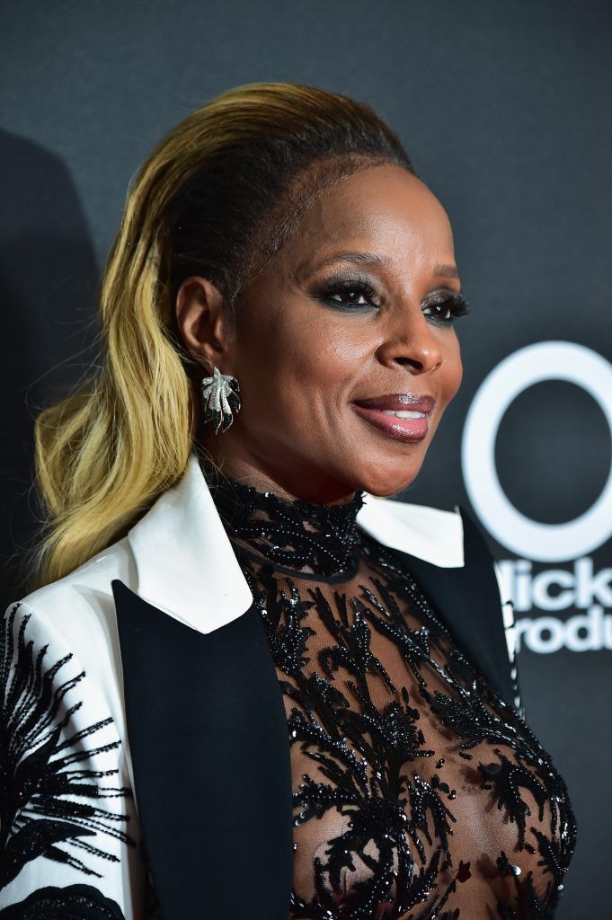 Mary J. Blige attends the 21st Annual Hollywood Film Awards at The Beverly Hilton Hotel on November 5, 2017 in Beverly Hills, California.  (Photo by Frazer Harrison/Getty Images for HFA)