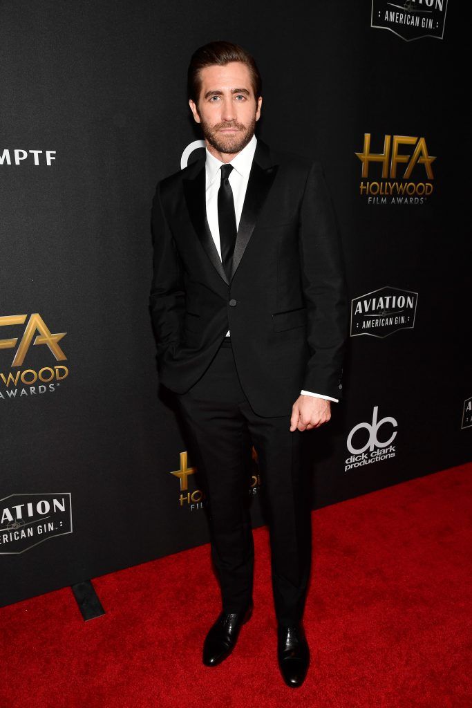 Honoree Jake Gyllenhaal attends the 21st Annual Hollywood Film Awards at The Beverly Hilton Hotel on November 5, 2017 in Beverly Hills, California.  (Photo by Frazer Harrison/Getty Images for HFA)