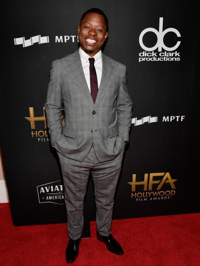 Actor Jason Mitchell attends the 21st Annual Hollywood Film Awards at The Beverly Hilton Hotel on November 5, 2017 in Beverly Hills, California.  (Photo by Frazer Harrison/Getty Images for HFA)
