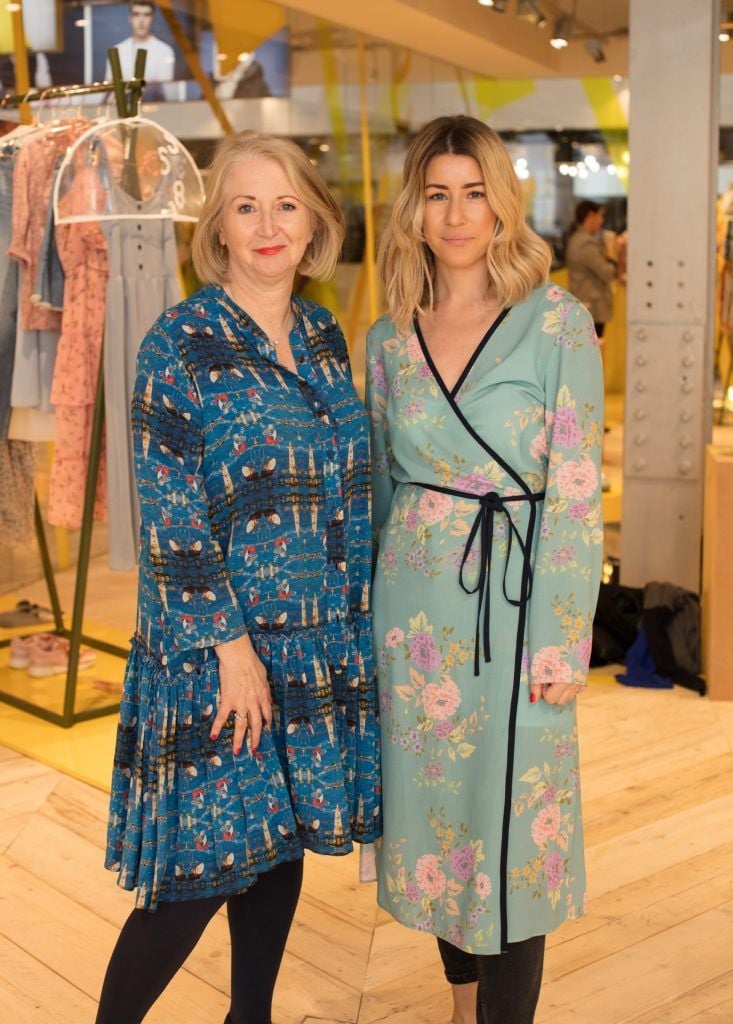 Bairbre Power & Stephanie Game pictured at the preview of the Penneys spring summer 2018 collection at Primark Head Office, Dublin. Photo: Anthony Woods