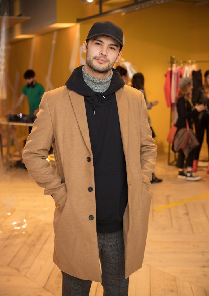 Adam Gaffey pictured at the preview of the Penneys spring summer 2018 collection at Primark Head Office, Dublin. Photo: Anthony Woods