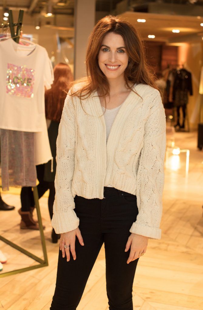 Holly White pictured at the preview of the Penneys spring summer 2018 collection at Primark Head Office, Dublin. Photo: Anthony Woods