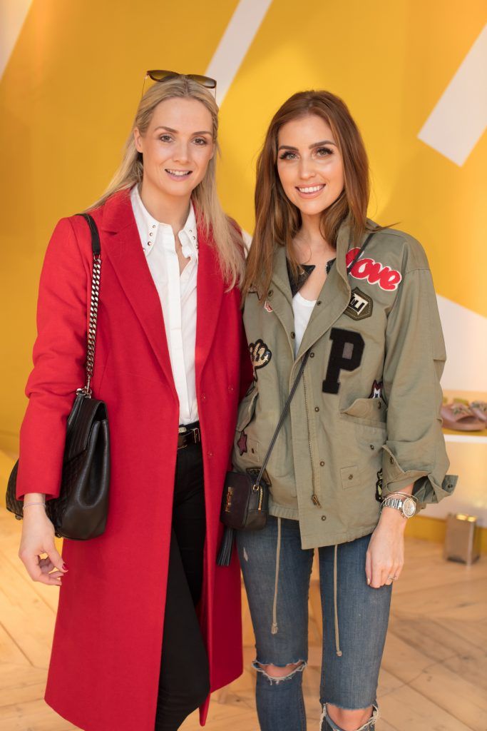 Judy Gilroy  & Tara Anderson pictured at the preview of the Penneys spring summer 2018 collection at Primark Head Office, Dublin. Photo: Anthony Woods