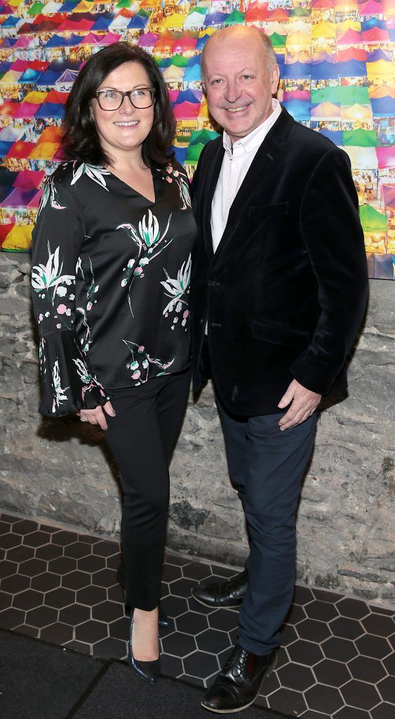 Ailish Cantwell and Paul O Connor at the launch of the new first floor of Nightmarket Thai Restaurant, Ranelagh. Photo: Brian McEvoy