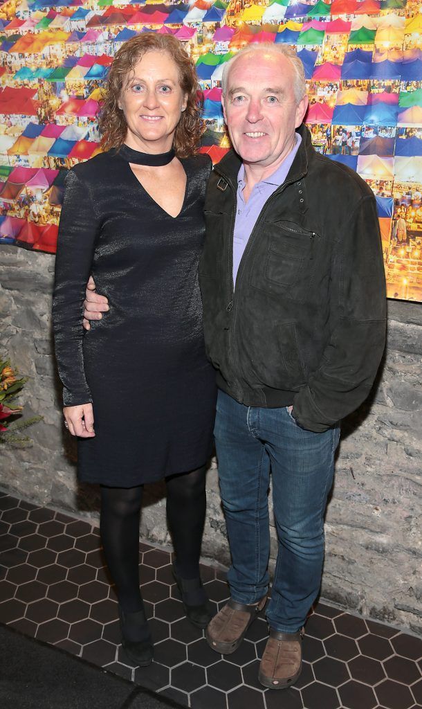 Geraldine Jennings and Kieran Lally at the launch of the new first floor of Nightmarket Thai Restaurant, Ranelagh. Photo: Brian McEvoy