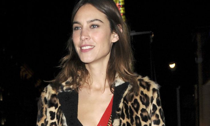 Alexa Chung just wore a festive outfit that's actually cool (and we've found the look)