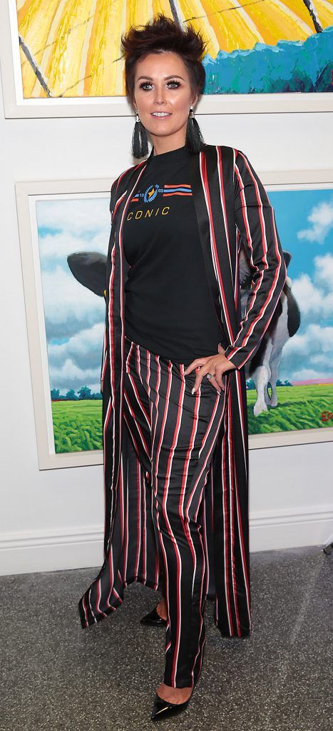 Rosie Kirk at the launch of the National Dairy Council's Complete Natural Pop up Dairy Cafe on South William Street, Dublin. Photo: Brian McEvoy