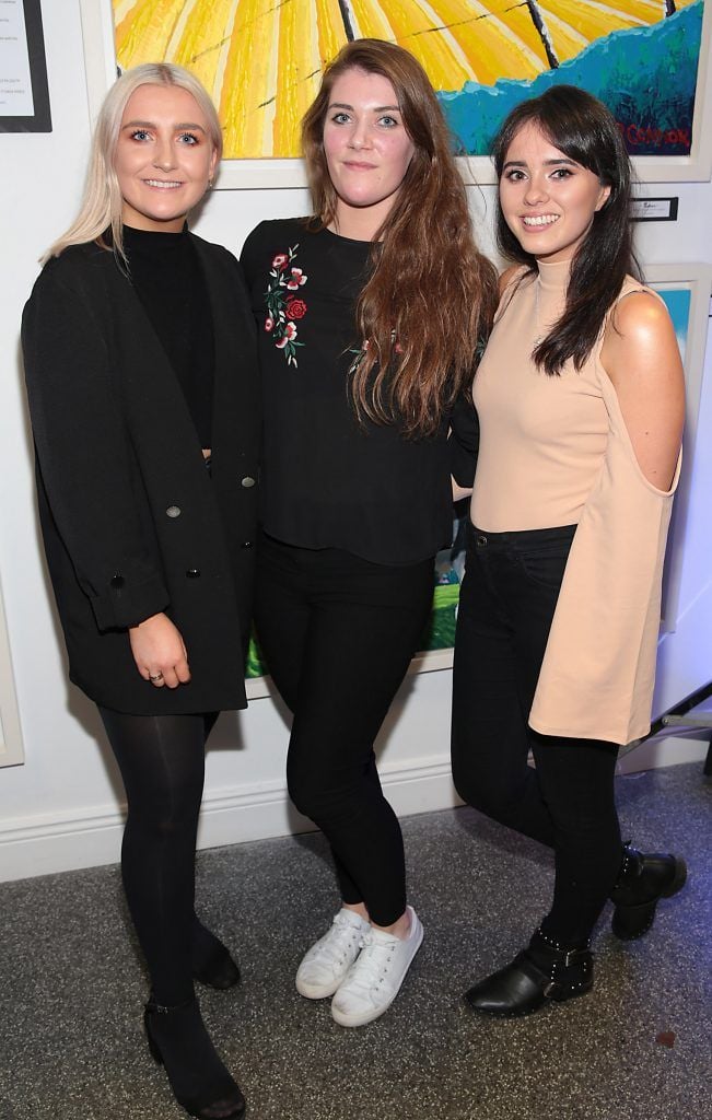 Clodagh Whelan, AineKeating and Abby Molloy at the launch of the National Dairy Council's Complete Natural Pop up Dairy Cafe on South William Street, Dublin. Photo: Brian McEvoy