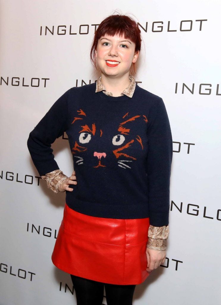 Kayla Walsh at the launch of Inglot Christmas Gift Guide and new "Italian Kiss Collection" hosted by @janeinglot in House Dublin. Photo: Mark Stedman