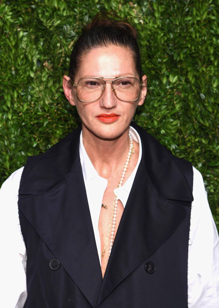 Jenna Lyons attends the 14th Annual CFDA/Vogue Fashion Fund Awards at Weylin B. Seymour's on November 6, 2017 in the Brooklyn borough of New York City, New York.  (Photo by Dimitrios Kambouris/Getty Images)