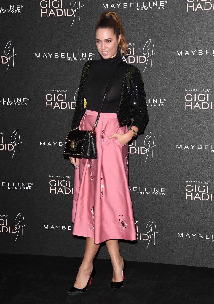 Amber Le Bon attends the Gigi Hadid X Maybelline party held at "Hotel Gigi" on November 7, 2017 in London, England.  (Photo by Stuart C. Wilson/Getty Images)