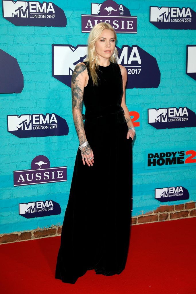 Skylar Grey attends the MTV EMAs 2017 held at The SSE Arena, Wembley on November 12, 2017 in London, England.  (Photo by Andreas Rentz/Getty Images for MTV)