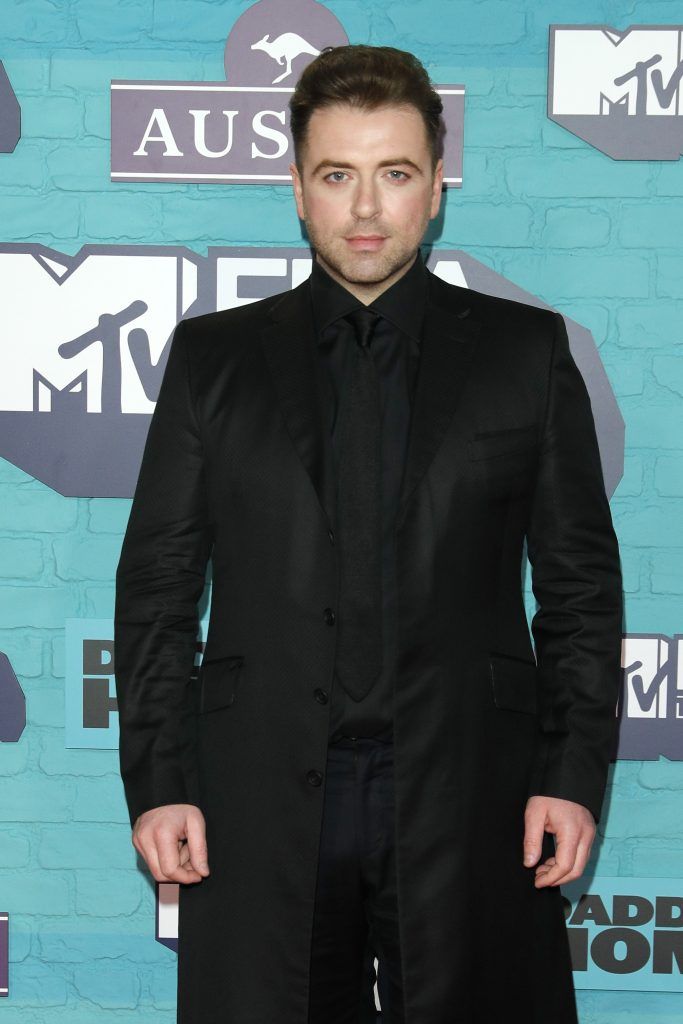 Markus Feehily attends the MTV EMAs 2017 held at The SSE Arena, Wembley on November 12, 2017 in London, England.  (Photo by Andreas Rentz/Getty Images for MTV)
