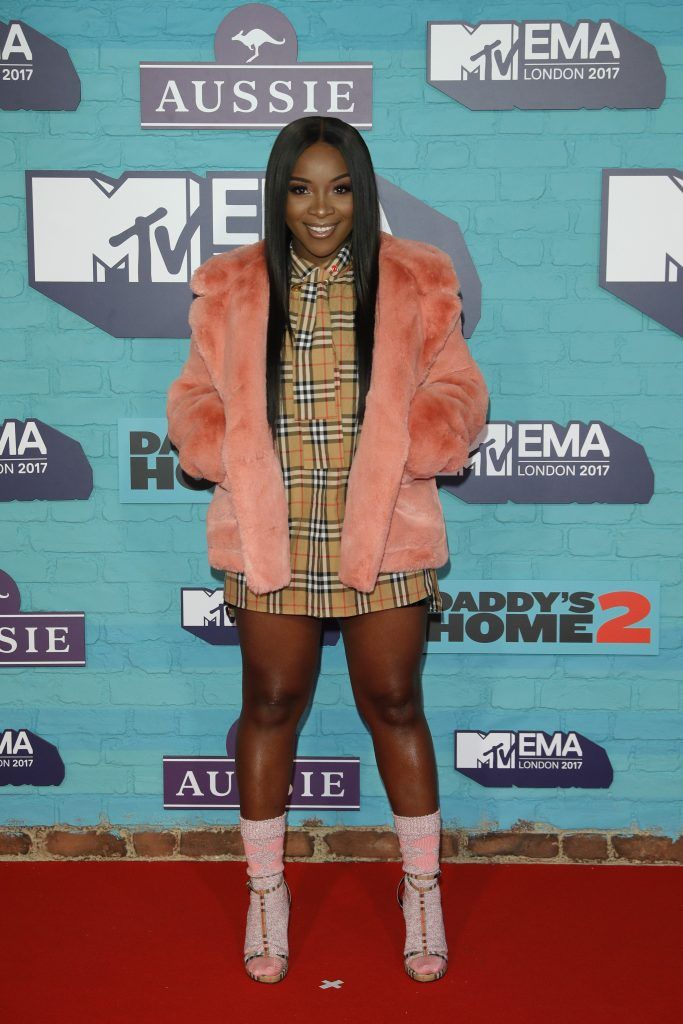 Ray BLK attends the MTV EMAs 2017 held at The SSE Arena, Wembley on November 12, 2017 in London, England.  (Photo by Andreas Rentz/Getty Images for MTV)