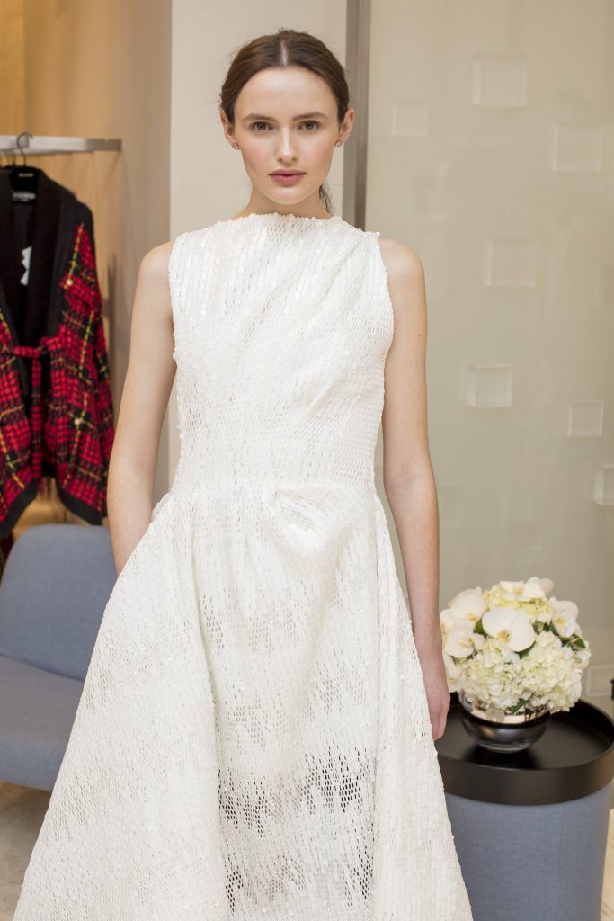 Maria Traynor pictured at the Maticevski designer event at Brown Thomas Dublin. Australian designer Toni Maticevski met with guests and previewed his stunning new S/S '18 collection in The Designer Rooms. Photo: Anthony Woods