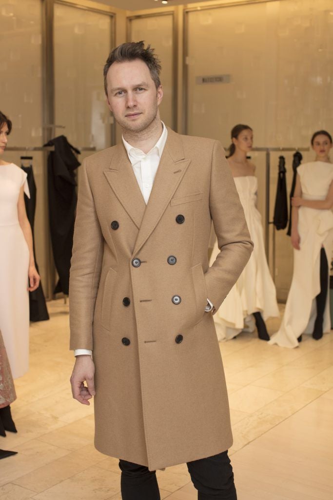 Toni Maticevski pictured at the Maticevski designer event at Brown Thomas Dublin. Australian designer Toni Maticevski met with guests and previewed his stunning new S/S '18 collection in The Designer Rooms. Photo: Anthony Woods