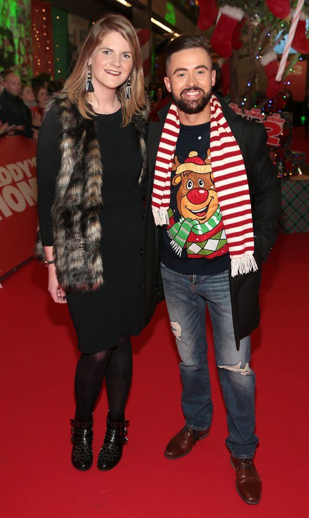 Karen Spellman and Deric Hartigan at the Irish premiere screening of Daddy's Home 2 at The Odeon Cinema in Point Square, Dublin. Photo: Brian McEvoy
