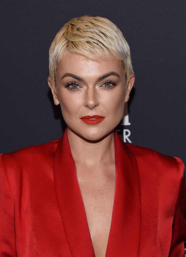 Actress Serinda Swan attends the Hollywood Foreign Press Association (HFPA) and InStyle celebration of the 75th Annual Golden Globe Awards season at Catch LA in  West Hollywood, on November 15, 2017. (Photo by CHRIS DELMAS/AFP/Getty Images)