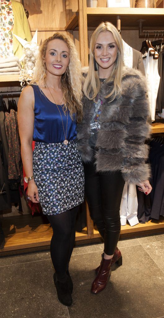Marion Mulhern and Judy Gilroy pictured at the Magee 1866 Starry Winter Nights style and shopping evening at Magee, South Anne Street on November 16th 2017. Photo: Patrick O'Leary