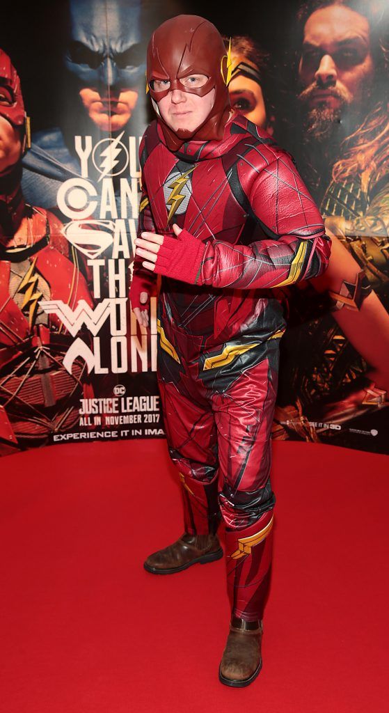 Anthony O Brien at the special preview screening of Justice League at Cineworld IMAX, Dublin. Photo: Brian McEvoy