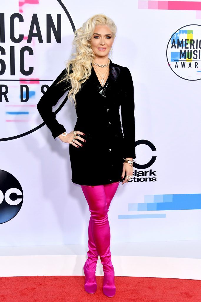 Erika Girardi attends the 2017 American Music Awards at Microsoft Theater on November 19, 2017 in Los Angeles, California.  (Photo by Neilson Barnard/Getty Images)