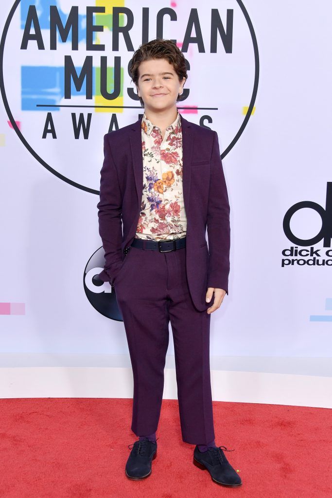 Gaten Matarazzo attends the 2017 American Music Awards at Microsoft Theater on November 19, 2017 in Los Angeles, California.  (Photo by Neilson Barnard/Getty Images)