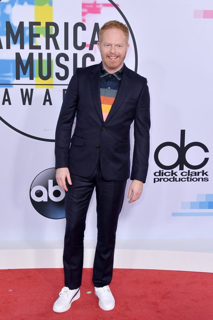 Jesse Tyler Ferguson attends the 2017 American Music Awards at Microsoft Theater on November 19, 2017 in Los Angeles, California.  (Photo by Neilson Barnard/Getty Images)