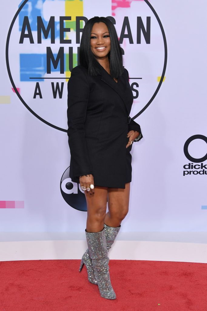 Garcelle Beauvais attends the 2017 American Music Awards at Microsoft Theater on November 19, 2017 in Los Angeles, California.  (Photo by Neilson Barnard/Getty Images)