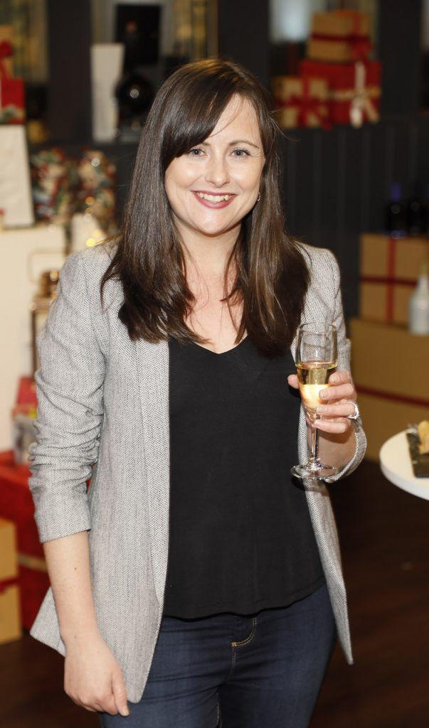 Caitriona Lindsay at the Marks and Spencer Christmas Press Event held in the M&S Grafton Street, Rooftop Cafe #MANDSChristmas17. Photo: Kieran Harnett