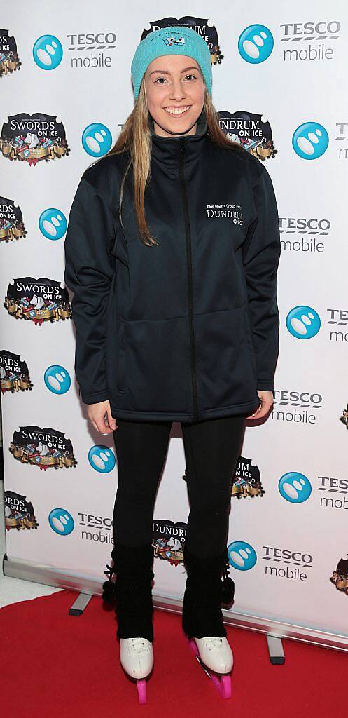 Niamh Mulvey pictured at the Tesco Mobile and Dundrum on Ice VIP evening. Picture: Brian McEvoy