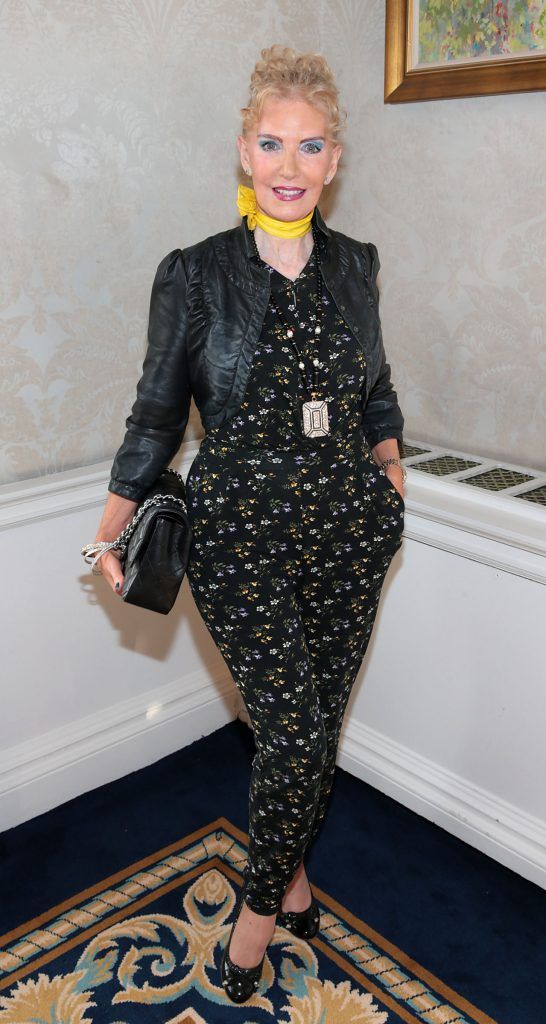 Anne Boylan at the annual Cari Charity Christmas lunch hosted by Miriam Ahern at the Shelbourne Hotel Dublin. Photo: Brian McEvoy