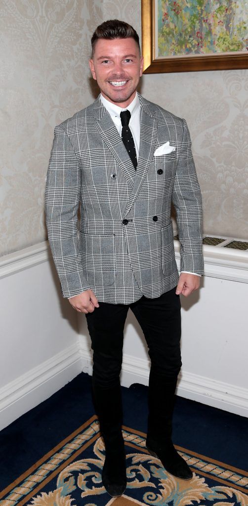 Harry McCreery at the annual Cari Charity Christmas lunch hosted by Miriam Ahern at the Shelbourne Hotel Dublin. Photo: Brian McEvoy